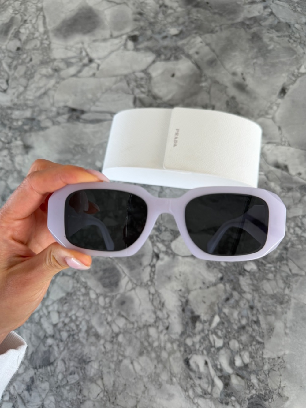 Prada Light Purple Sunglasses - Picture 9 of 9